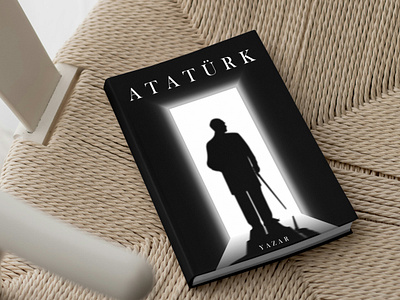 Atatürk book book cover illustrator photoshop