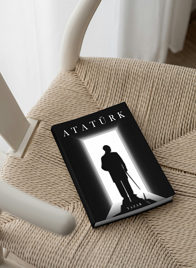 Atatürk book book cover illustrator photoshop