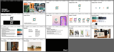 Charte graphique branding graphic design logo ui