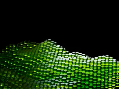 Motion design for Marble 3d animation motion graphics pixel ui