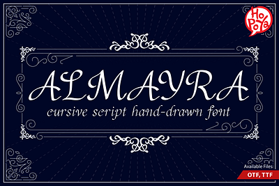 Almayra Font cursive design fonts game greeting card hand drawn invitation quotes romance script typography web