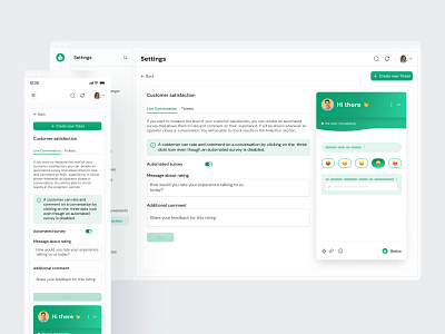 Botizo-Live Conversation design system live conversation product design ui design uikit