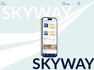 Skyway Air Travel & Booking app UXUI Case study air travel airport casestudy design flight flight booking app interaction design navigation app product design ticket booking app ui ui ddesign user experience ux uxui