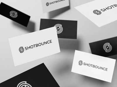 SHOTBOUNCE 3d adobe illustrator animation branding design flat logo graphic design graphic designer illustration logo logo design logo designer logo mark logodesign minimal minimal logo design motion graphics ui ux