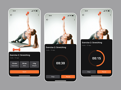 Countdown Timer - Daily UI#14 app app design countdown countdown app countdown timer daily ui dailyui fitness app time timer timer app timer countdown ui ui design uxui workout app