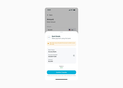 Review Bank Details - Mobile design finance fintech ui ui design ux ux design