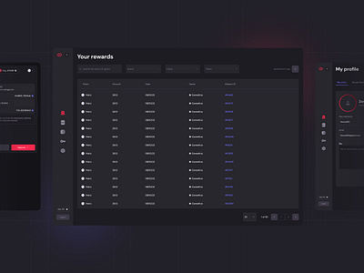 👾 NFT Listing SaaS UI animation app branding dark mode dashboard design figma form listing nft saas ui webapp