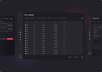 👾 NFT Listing SaaS UI animation app branding dark mode dashboard design figma form listing nft saas ui webapp