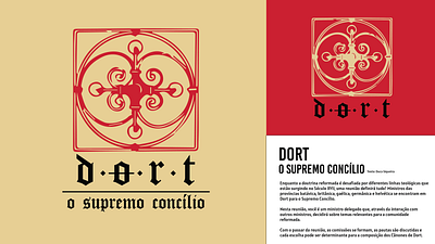 Branding - Board game - Dort O Supremo Concílio boardgame branding logo