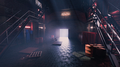 Factory 3D environment 3d 3d art 3d artwork 3d environment 3d model 3d modeling artwork environment factory graphic design