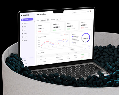 Finance Dashboard dashboard finance finance dashboard fintech money ui