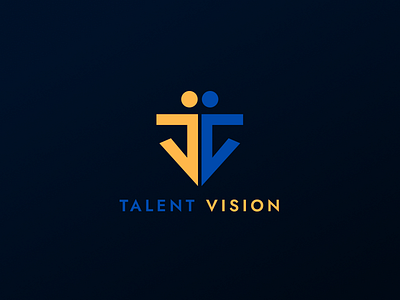 Logo Design for Talent Vision adobe illustrator branding business logo corporate logo design graphic design illustration illustrator logo logo design modern logo