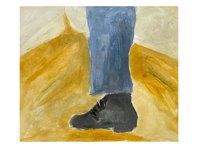 The Shoes art graphic design