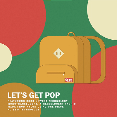 Coco Backpack animation motion graphics