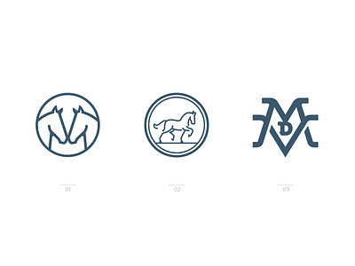 MdV Icon design branding friesian horse graphic design horse icon logo reins saddle vector