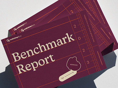 Mailchimp & Co Benchmark Report annual report brand design brand identity branding data data visualization data viz editorial editorial design grids illustration intuit mailchimp mailchimp mailchimp co measurement pdf report design ruler typography