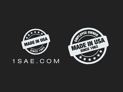 Space Age Electronics Made in USA Stamp american made branding fire life safety logo manufacturing small business stamp technology