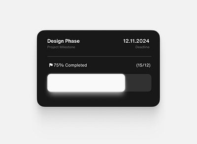 Project card design branding dashboard saas ui ux design