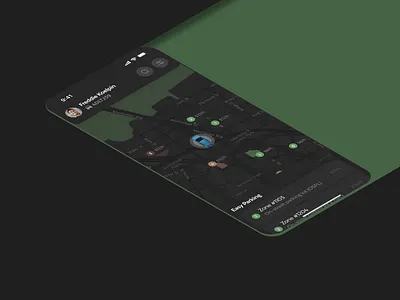 EasyParking | iOS app concept ios ios app management mobile mobile design motion parking saas uxui