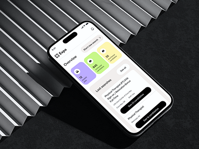 Expa | Clinician App | UI/UX Design app app design clinician design health healthtech interface mobile app ui ux