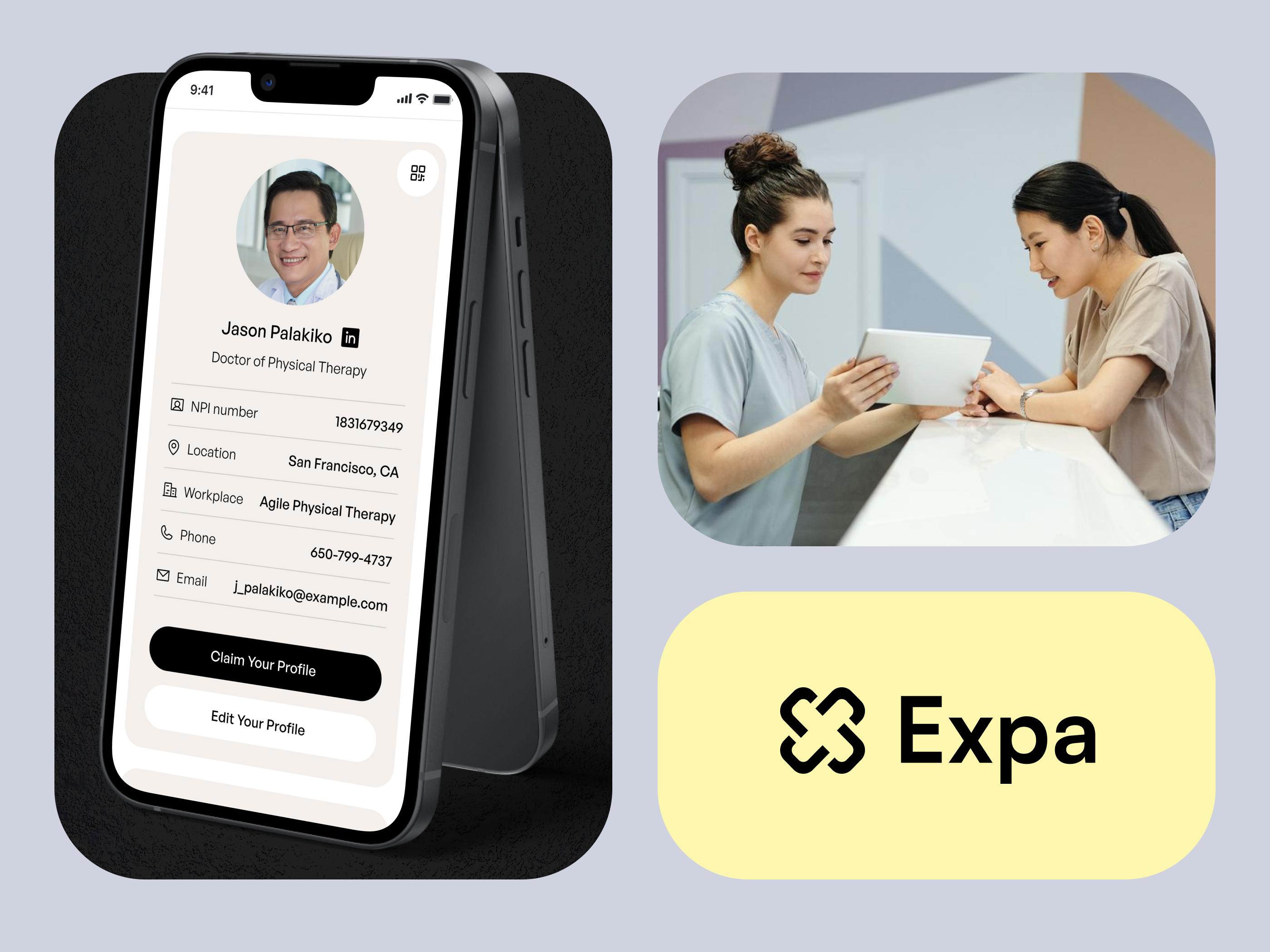 Expa | Clinician App | UI/UX Design by GOFOX DESIGN on Dribbble