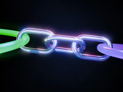 Chain Plasticity 3d abstract blender blender3d chromatic glares illustration plastic procedural shaders