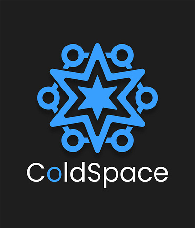 ColdSpace Logo branding design graphic design illustration logo ui ux vector