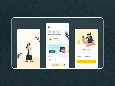 Mental Health Application application design ui ux