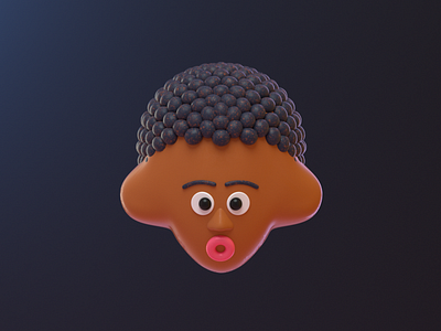 Bro 3d 3dart 3dillustration afro art blender brother c4d character cute design friend illustration render vago3d