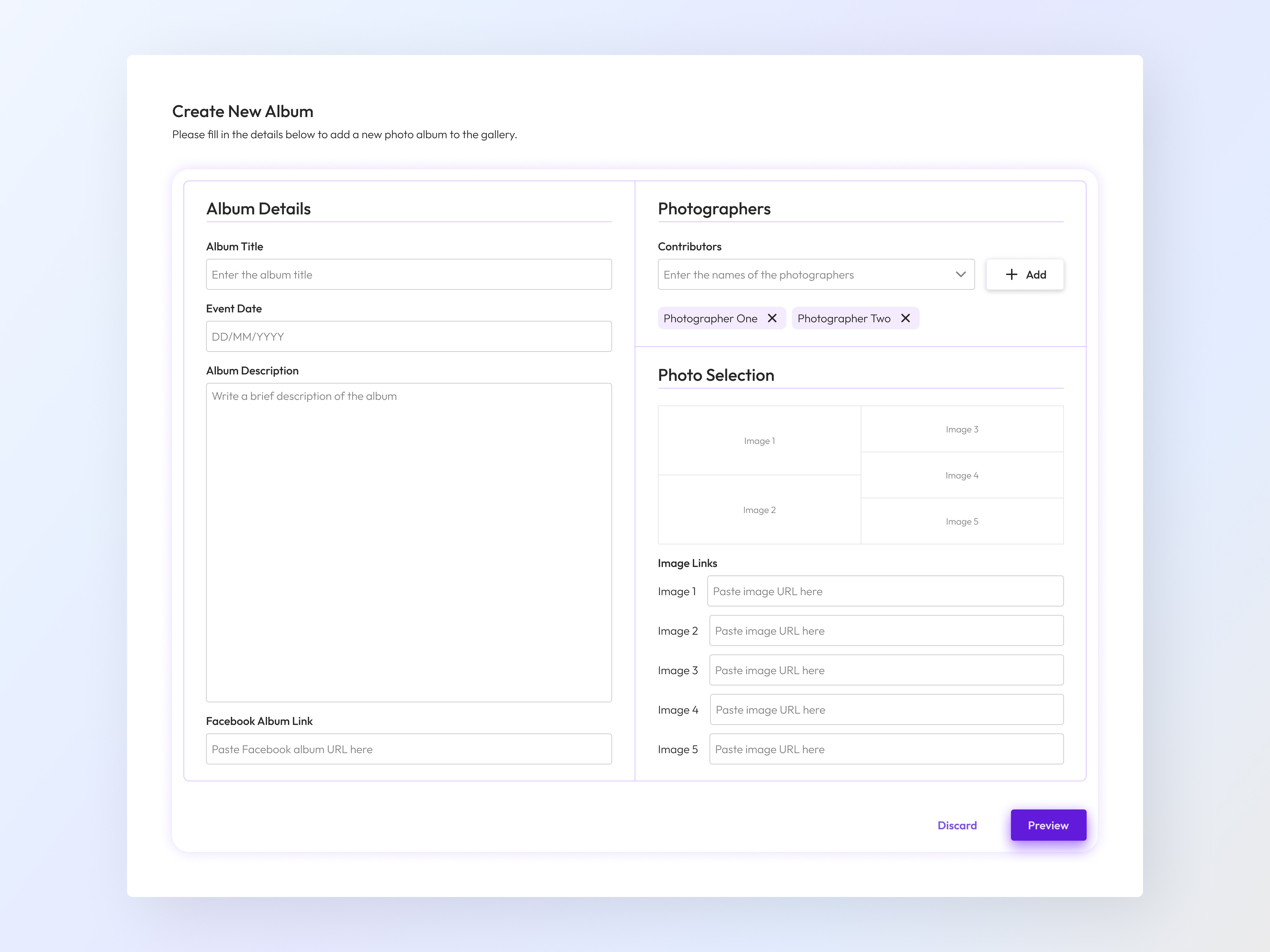 Example of Saa S UI/UX Design
