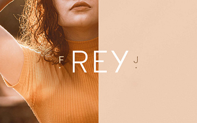 Rey FJ – Jewellery Branding (Primary Logo) brand design brand identity branding design elegant gold golden hour graphic design jewellery jewellery brand jewelry jewelry brand logo logo design