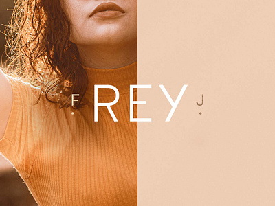 Rey FJ – Jewellery Branding (Primary Logo) brand design brand identity branding design elegant gold golden hour graphic design jewellery jewellery brand jewelry jewelry brand logo logo design