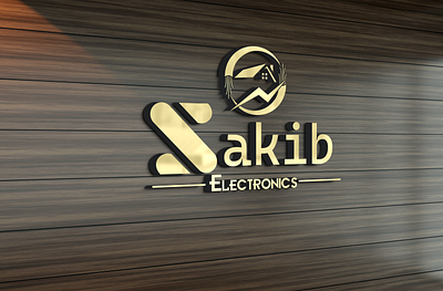 Electronics Shop Logo BD bd shop bd shop logo electric electronics halal graphix i7yeamin logo minimal logo simple logo yeamin