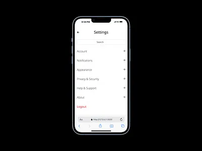 Daily UI - Challenge #007 - Settings bootstrap css dailyui design graphic design html ui