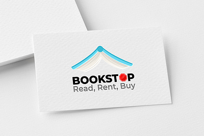 BOOK Shop logo book book logo book shop brand logo branding library logo logo logo design logo designer