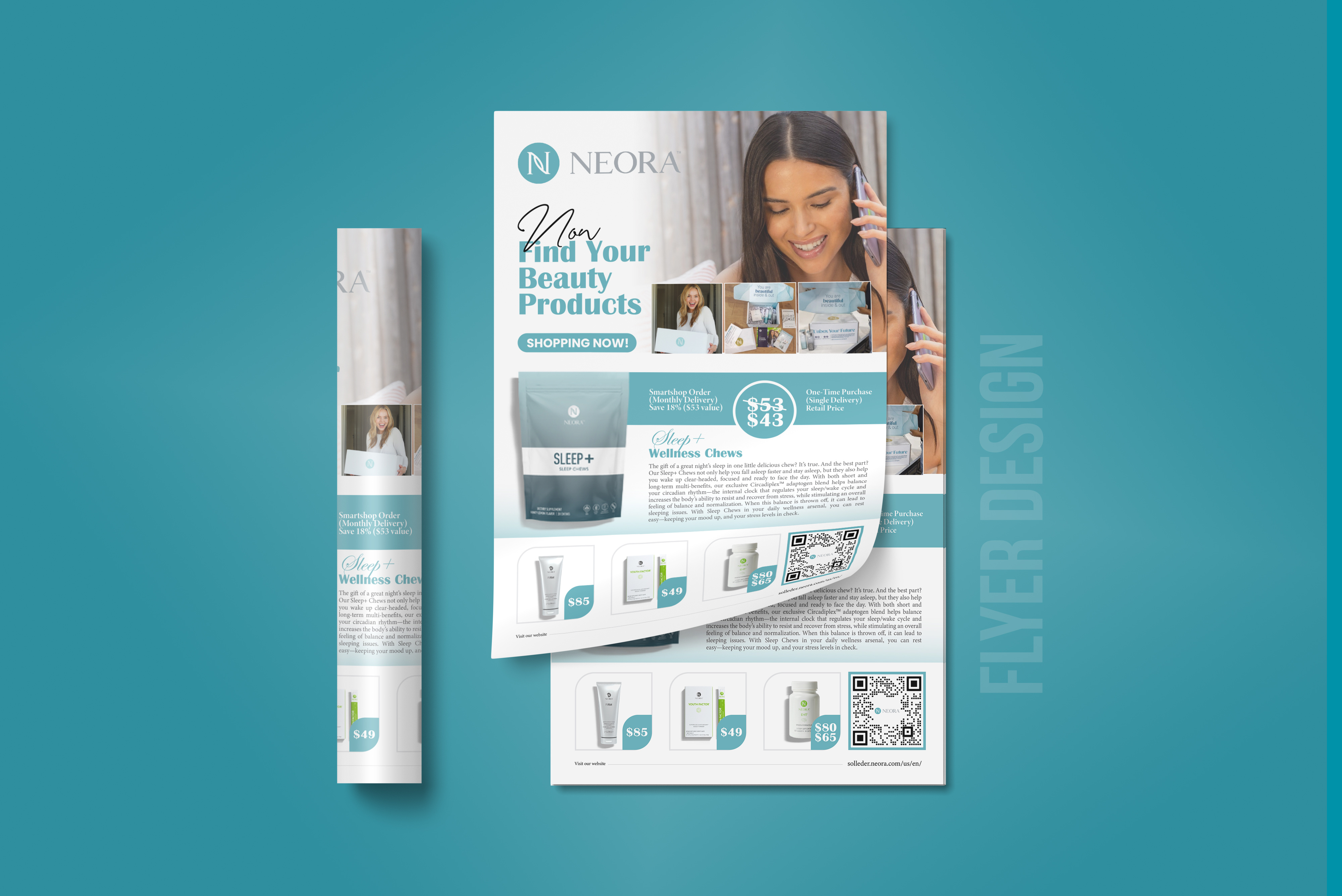 Example of Media Kit Design | Influencer Biography