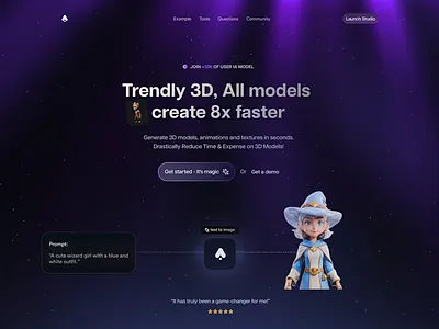 Landing page redesign design figma landing page ui
