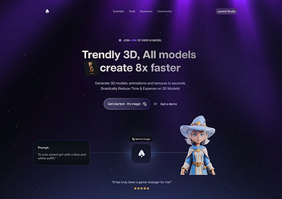 Landing page redesign design figma landing page ui