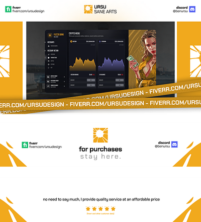 Fivem Crypto/Bank UI/UX Design for GTA V fivem fivem bank fivem bank script fivem bank ui fivem bank ui design fivem redesign flecca bank flecca bank ui