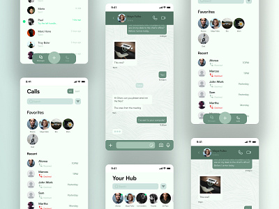 Direct Message Concept dailyui figma ui