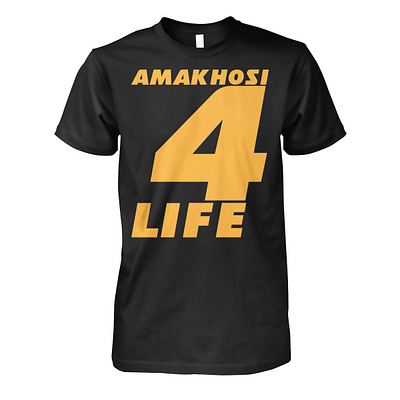 Amakhosi 4 Life Shirt design illustration