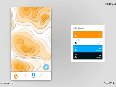 Day #029 - Map Design | 100 Days UI Challenge animation daily 100 dailyui dailyuichallenge design graphic design illustration interaction interaction design interactivity motion design ui ui design user interface design visual design