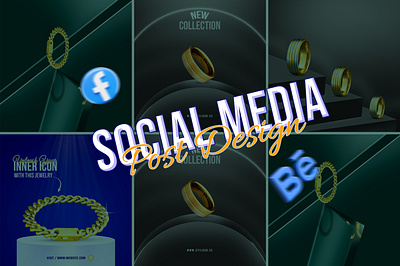 Men's Jewelry Social Media. ads design graphic design instagram post jewellery post design jewelry jewelry social media post design social media post design