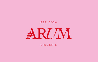 Logo for lingerie brand branding graphic design logo