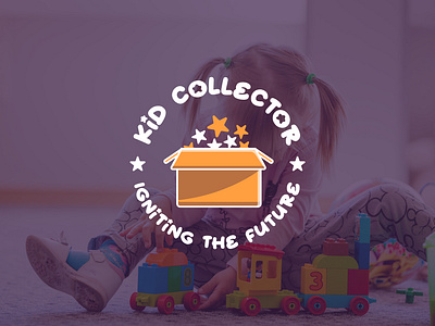 Kids Collector - Igniting Kids' Imagination branding graphic design logo