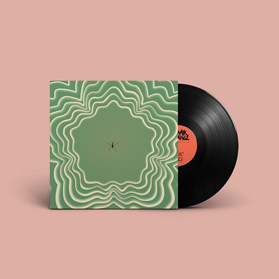 Green Milk From The Planet Orange album art album cover art album cover design design illustration logo packaging print