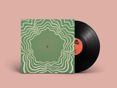 Green Milk From The Planet Orange album art album cover art album cover design design illustration logo packaging print