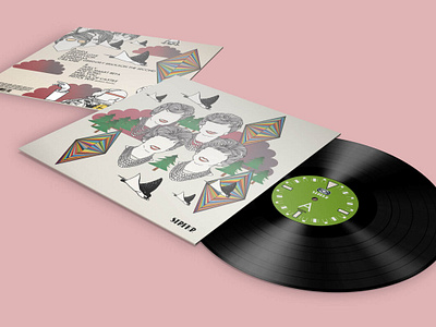 STRFKR - ST LP album art album cover art art branding design graphic design illustration music