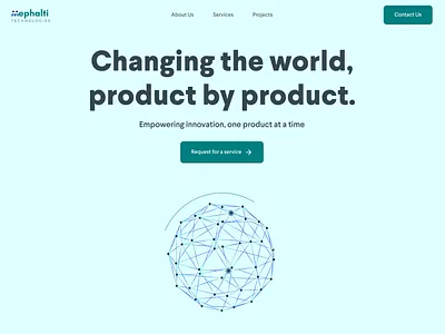 Mephaltihq Website Redesign landing page product design product designer uiux website website redesign