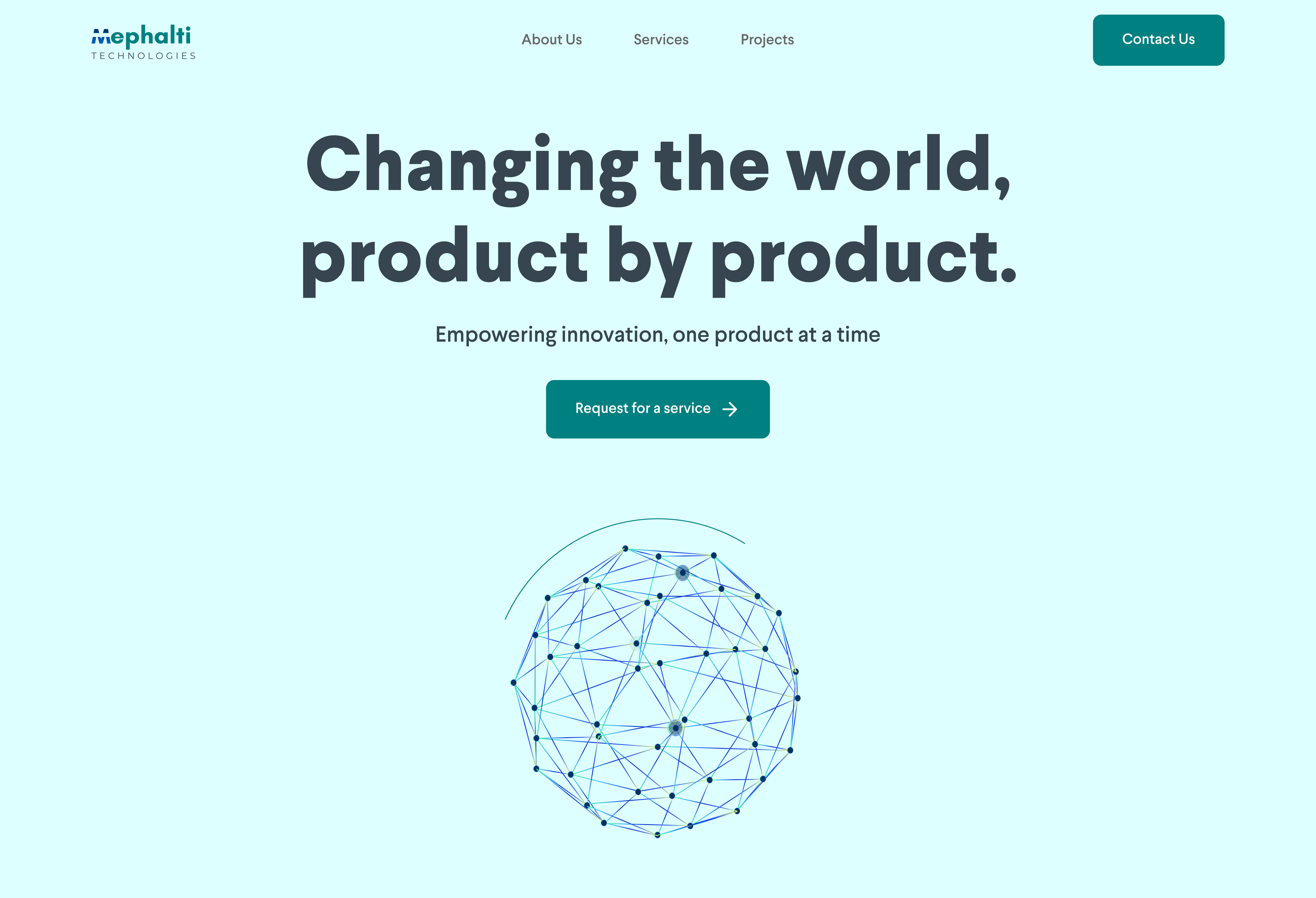 Example of Landing Page